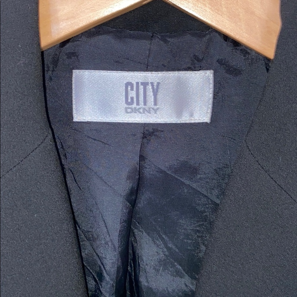 Dkny Basic Black Blazer - image 3